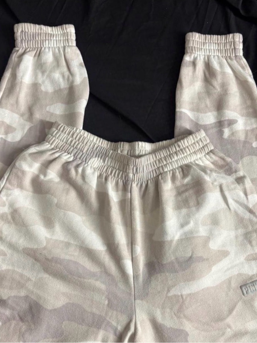 PINK Camouflage Sweatpants